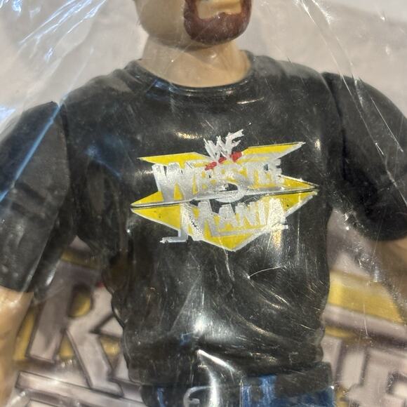 STONE COLD STEVE AUSTIN WWF/WWE Jakks WrestleMania XV 1998 Action Figure - Picture 3 of 4